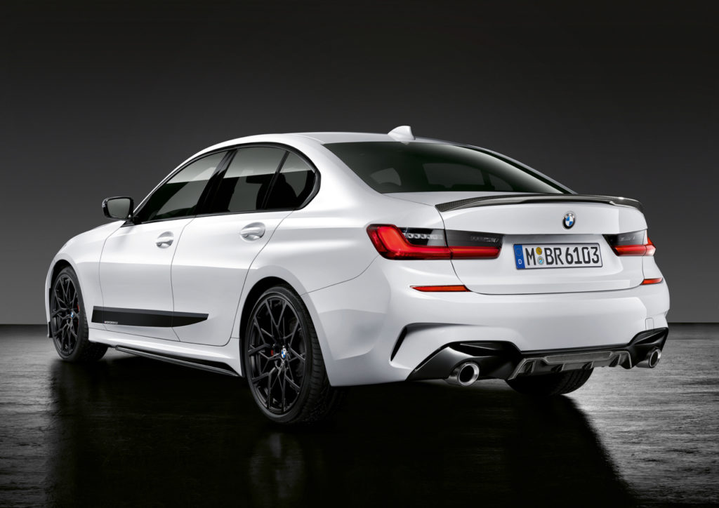 BMW次期新型3シリーズG20のMパフォーマンスパーツ