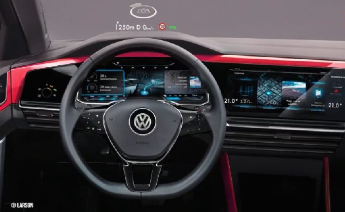 VW新型ゴルフ8の予想画像