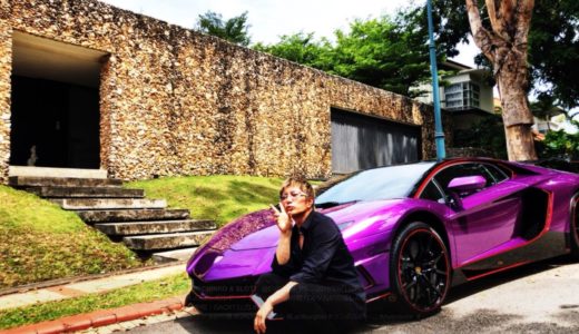 Gacktの歴代愛車まとめ 今の車は紫のエヴァ仕様のランボルギーニ 車情報ラウンジ Young Amg